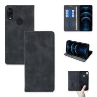 Θήκη Πορτοφόλι Vintage Magnet Wallet Sonique Xiaomi Redmi Note 7/7 Pro Μαύρο