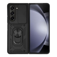 Θήκη Ring Armor CamPro Sonique για Samsung (Large Hole) Galaxy Z Fold 5 Μαύρο
