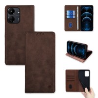Θήκη Πορτοφόλι Vintage Magnet Wallet Sonique Xiaomi Redmi 13C 4G / Redmi 13C 5G / Poco C65 4G Καφέ