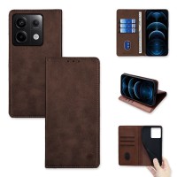 Θήκη Πορτοφόλι Vintage Magnet Wallet Sonique Xiaomi Redmi Note 13 Pro 5G / Poco X6 5G Καφέ