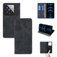 Θήκη Πορτοφόλι Vintage Magnet Wallet Sonique Xiaomi Xiaomi 14 Pro Μαύρο