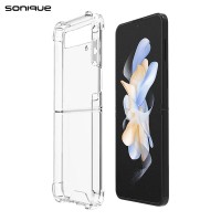 Θήκη Σιλικόνης Sonique Armor Clear Anti Shock Samsung Galaxy Z Flip 4 Διάφανο