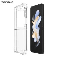 Θήκη Σιλικόνης Sonique Armor Clear Anti Shock Samsung Galaxy Z Flip 5 Διάφανο