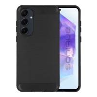 Θήκη Σιλικόνης Sonique Carbon Brushed Samsung Galaxy A35 5G Μαύρο