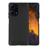 Θήκη Σιλικόνης Sonique Carbon Brushed Xiaomi Poco F5 5G Μαύρο
