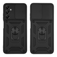 Θήκη Ring Armor CamPro Sonique για Samsung Galaxy A05s 4G Μαύρο