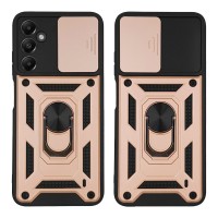 Θήκη Ring Armor CamPro Sonique για Samsung Galaxy A05s 4G Ροζ Χρυσό