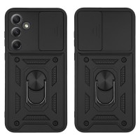 Θήκη Ring Armor CamPro Sonique για Samsung Galaxy A35 5G Μαύρο