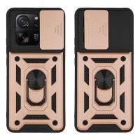 Θήκη Ring Armor CamPro Sonique για Xiaomi Xiaomi 13T 5G / Xiaomi 13T Pro 5G Ροζ Χρυσό