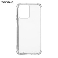 Θήκη Σιλικόνης Sonique Armor Clear Anti Shock Xiaomi Redmi 13C 4G / Redmi 13C 5G / Poco C65 4G Διάφανο