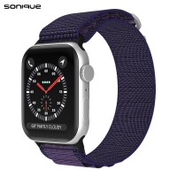 Λουράκι Nylon Alpine Loop Band Sonique για Apple Watch (38/40/41MM) Μωβ
