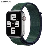Λουράκι Official Nylon Band Sonique για Apple Watch (38/40/41MM) Πράσινο