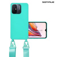 Θήκη Σιλικόνης με Strap CarryHang Sonique Xiaomi Redmi 12C Γαλάζιο