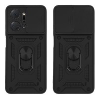 Θήκη Ring Armor CamPro Sonique Honor X7a Μαύρο