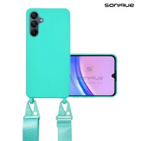 Θήκη Σιλικόνης με Strap CarryHang Sonique Samsung Galaxy A15 4G / Galaxy A15 5G Γαλάζιο