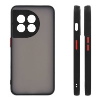 Θήκη Σιλικόνης Color Button Bumper Sonique OnePlus OnePlus 11 5G Μαύρο