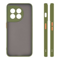 Θήκη Σιλικόνης Color Button Bumper Sonique OnePlus OnePlus 11 5G Πράσινο Ανοιχτό