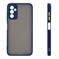 Θήκη Σιλικόνης Color Button Bumper Sonique Samsung Galaxy M13 4G Μπλέ