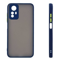 Θήκη Σιλικόνης Color Button Bumper Sonique Xiaomi Redmi Note 12s Μπλέ