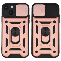 Θήκη Ring Armor CamPro Sonique για Apple iPhone 13 Ροζ Χρυσό