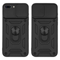 Θήκη Ring Armor CamPro Sonique για Apple iPhone 7 Plus / iPhone 8 Plus Μαύρο