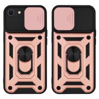 Θήκη Ring Armor CamPro Sonique για Apple iPhone 7 / iPhone 8 / iPhone SE 2020 / iPhone SE 2022 Ροζ Χρυσό