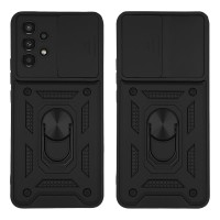 Θήκη Ring Armor CamPro Sonique για Samsung Galaxy A13 4G Μαύρο