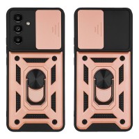 Θήκη Ring Armor CamPro Sonique για Samsung Galaxy A13 5G / Galaxy A04s Ροζ Χρυσό