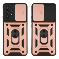Θήκη Ring Armor CamPro Sonique για Samsung Galaxy A23 5G / Galaxy A23 4G Ροζ Χρυσό