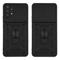 Θήκη Ring Armor CamPro Sonique για Samsung Galaxy A32 5G Μαύρο
