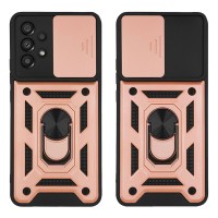 Θήκη Ring Armor CamPro Sonique για Samsung Galaxy A33 5G Ροζ Χρυσό