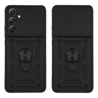 Θήκη Ring Armor CamPro Sonique για Samsung Galaxy A34 5G Μαύρο