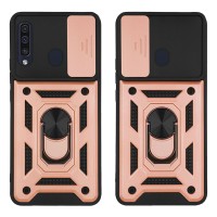 Θήκη Ring Armor CamPro Sonique για Samsung Galaxy A50 / Galaxy A50S / Galaxy A30S Ροζ Χρυσό