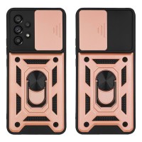 Θήκη Ring Armor CamPro Sonique για Samsung Galaxy A53 5G Ροζ Χρυσό