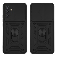 Θήκη Ring Armor CamPro Sonique για Samsung Galaxy M13 4G Μαύρο