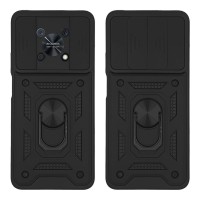 Θήκη Ring Armor CamPro Sonique για Huawei Nova Y90 Μαύρο