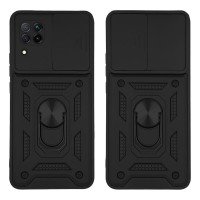 Θήκη Ring Armor CamPro Sonique για Huawei P40 Lite Μαύρο