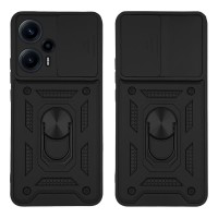 Θήκη Ring Armor CamPro Sonique για Xiaomi Poco F5 5G Μαύρο