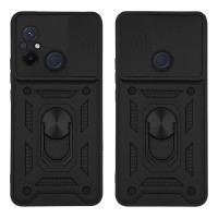 Θήκη Ring Armor CamPro Sonique για Xiaomi Redmi 12C Μαύρο