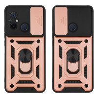 Θήκη Ring Armor CamPro Sonique για Xiaomi Redmi 12C Ροζ Χρυσό