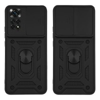 Θήκη Ring Armor CamPro Sonique για Xiaomi Redmi Note 11 4G / Redmi Note 11S Μαύρο
