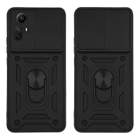 Θήκη Ring Armor CamPro Sonique για Xiaomi Redmi Note 12s Μαύρο
