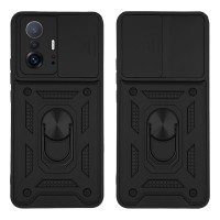 Θήκη Ring Armor CamPro Sonique για Xiaomi Xiaomi 11T / Xiaomi 11T Pro Μαύρο