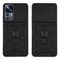 Θήκη Ring Armor CamPro Sonique για Xiaomi Xiaomi 12T  / Xiaomi 12T Pro Μαύρο