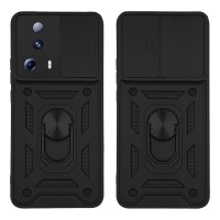 Θήκη Ring Armor CamPro Sonique για Xiaomi Xiaomi 13 Lite 5G Μαύρο