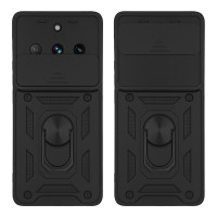Θήκη Ring Armor CamPro Sonique Realme 11 Pro 5G / Realme 11 Pro Plus 5G Μαύρο