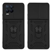 Θήκη Ring Armor CamPro Sonique Realme 8 / Realme 8 Pro Μαύρο