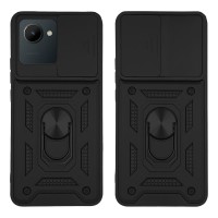 Θήκη Ring Armor CamPro Sonique Realme C30 Μαύρο