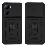 Θήκη Ring Armor CamPro Sonique Realme C33 Μαύρο