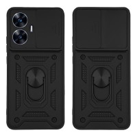 Θήκη Ring Armor CamPro Sonique Realme C55 Μαύρο